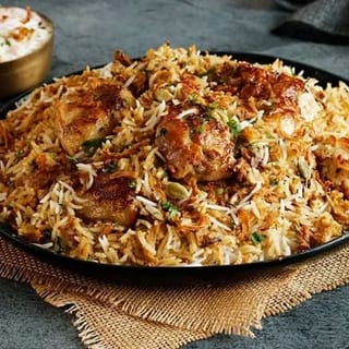 Afghani Chicken Biryani