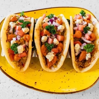 Taco Dosa (Potato & Chickpea)