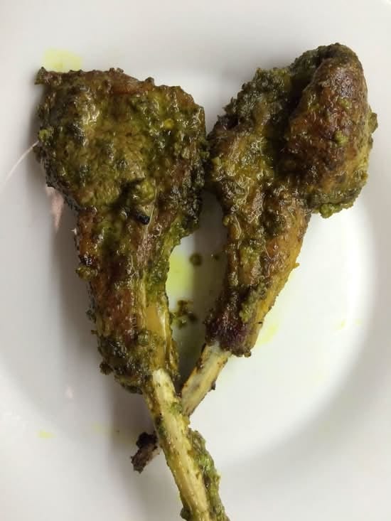 Lamb Chops Hariyali (Tender Lamb Chop) 🌶️.