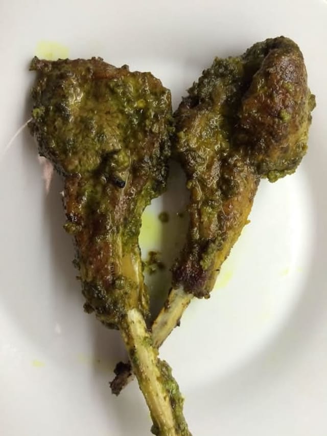 Lamb Chops Hariyali (Tender Lamb Chop) 🌶️.