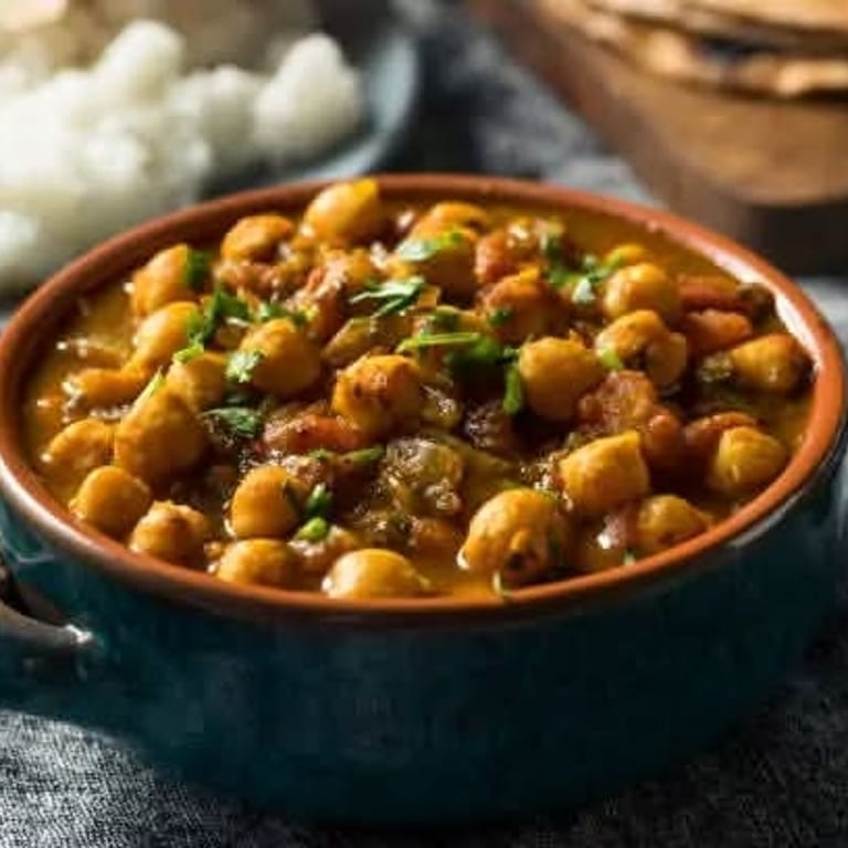 Delicious Chana Masala Awaits