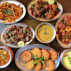 Chettinad Platter dishes