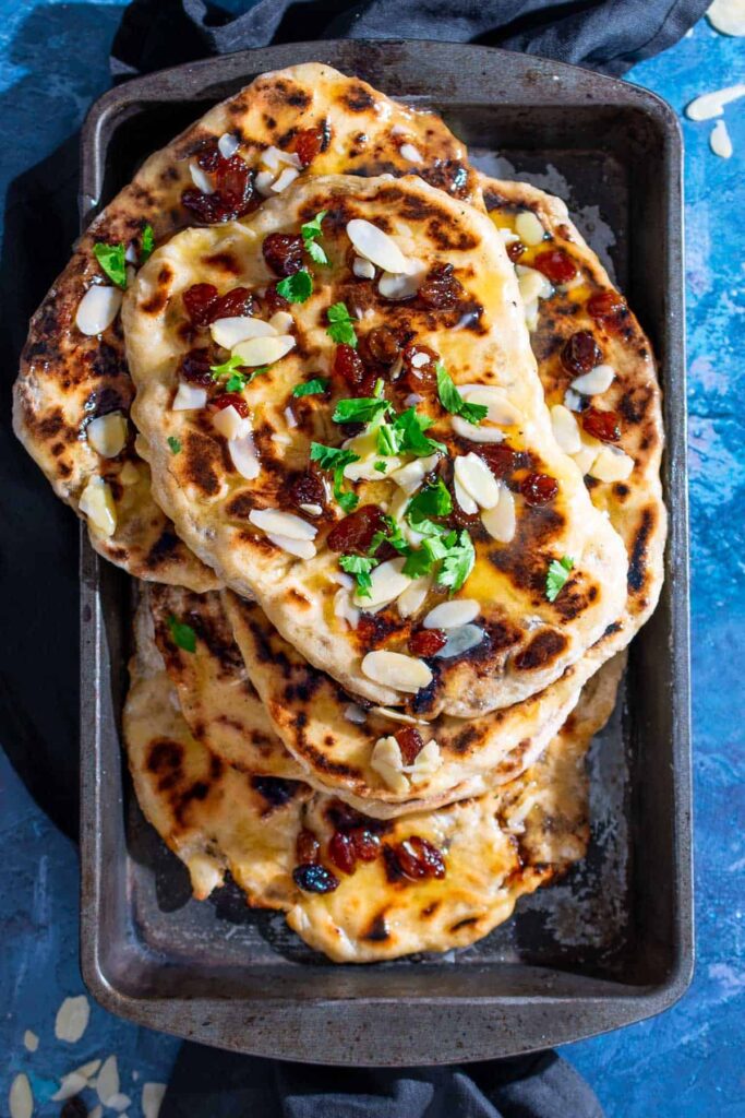 Mixed Nuts Naan