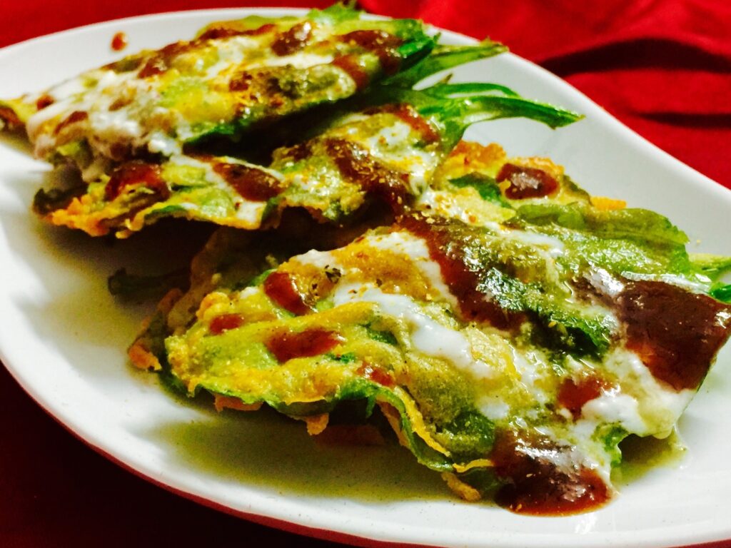 Palak (Spinach) Chaat